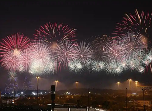 伊吴县焰火晚会