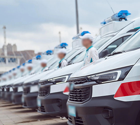 伊吴县服务车队展示